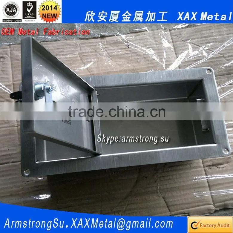XAX34TD per customer drawing washrooms accessory Recessed Toilet Tissue Dispenser