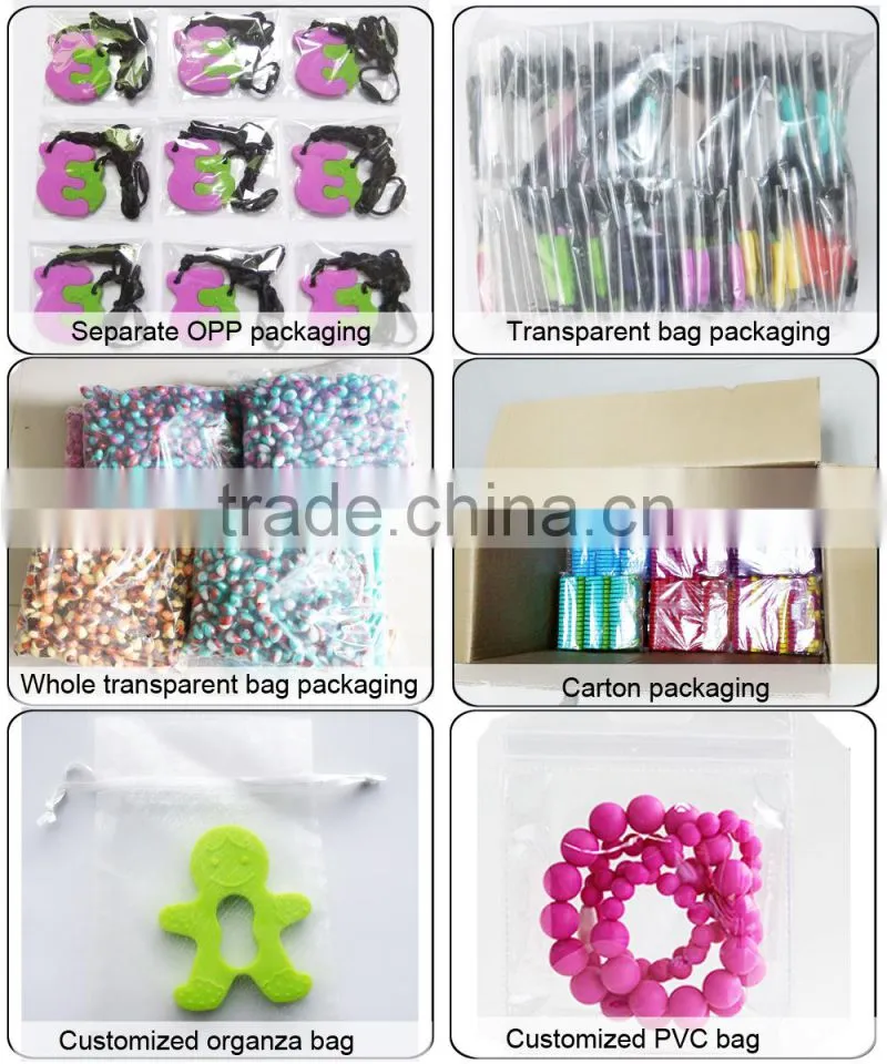 Mixed Food Grade Silicone Bead For Mom Nursing Necklace Jewelry Making Wholesale Chew Baby Teething Beads