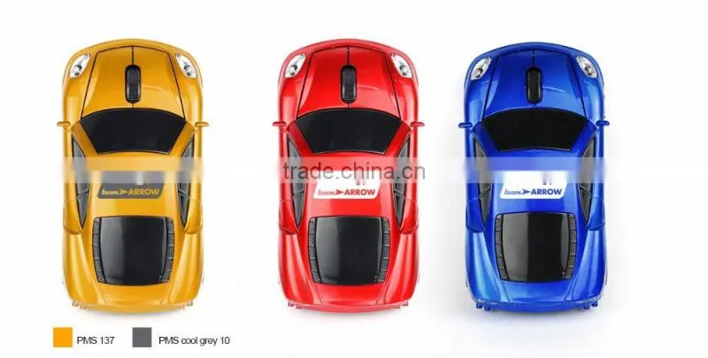 2.4Ghz Cordless PC Special Model RoHS Car Mouse
