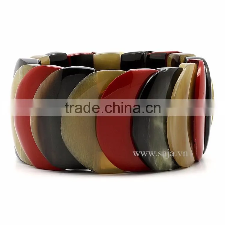 Buffalo horn jewelry , Buffalo horn bracelet SHB-526, 100% natural buffalo horn