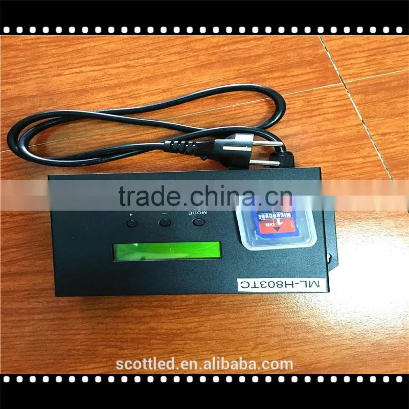 full color digital controller H803TC sd card 170,000 pixels ucs1903/ws2801/ws2811/lpd8806