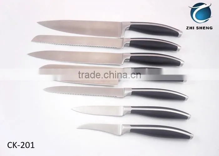 5pocs Hollow Handle Kitchen Knife Set