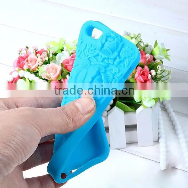 2014 silicone phone case for iphone 5 made in china