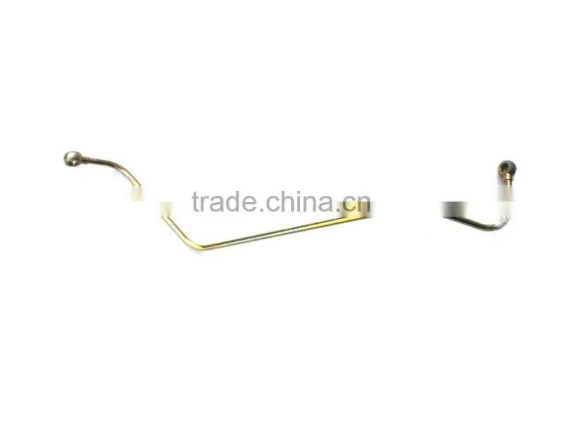 Turbocharger inlet iron oil pipe JMC Transit auto car pressured inlet fuel iron oil tubing JMC pickup truck auto spare parts