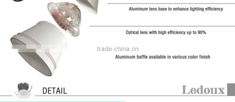 slim housing 9w led track light