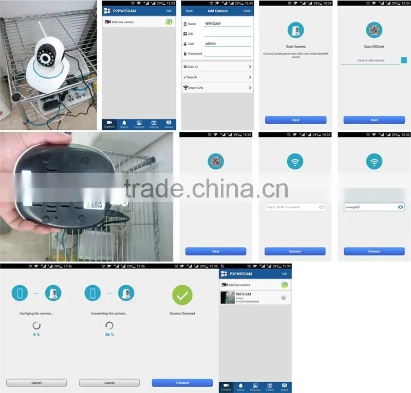 720P onvif hd ip camera