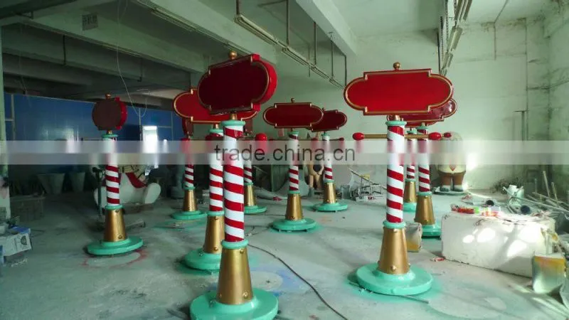 Christmas display board decoration,christmas signboard,santa movable message board