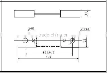 100A AC panel meter shunt