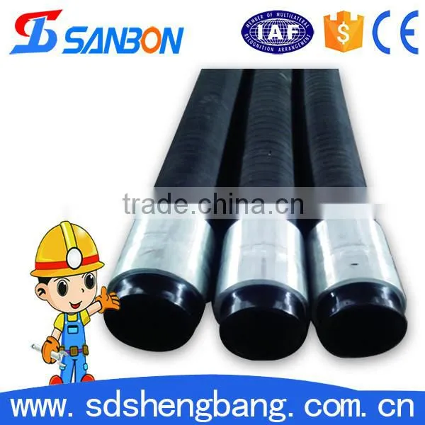 Aftersale service provided Flexible resistant large diameter rubber hose