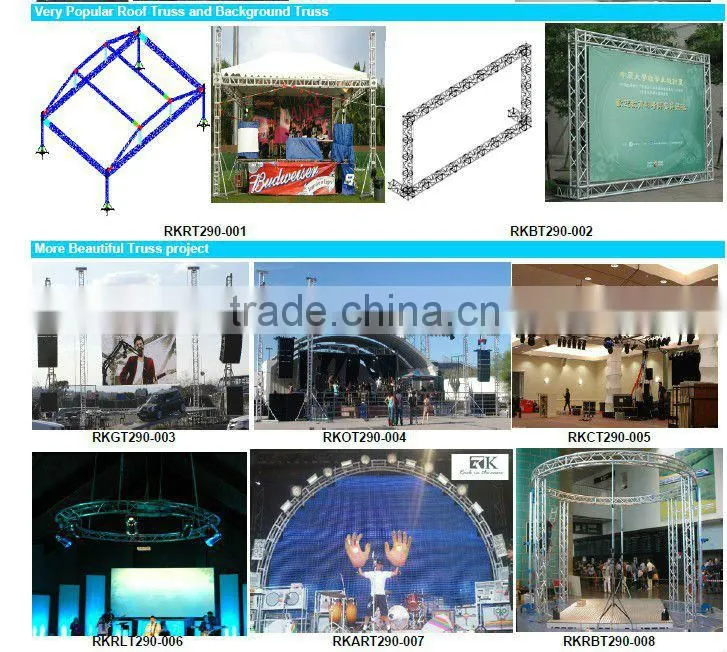 High quality aluminum truss for speaker truss stand