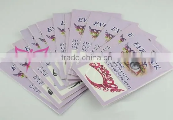 2015 hot sale temporary eye rock tattoo,water transfer eye tattoo