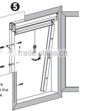130X160CM Vertical roller mosquito screen window