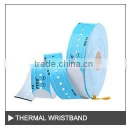 Profession zebra label printer transfer printing barcode wristband printer