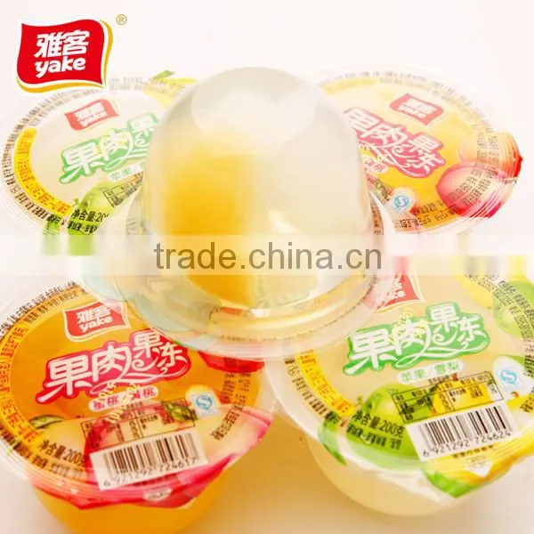 Yake 200g edible jelly with pulp