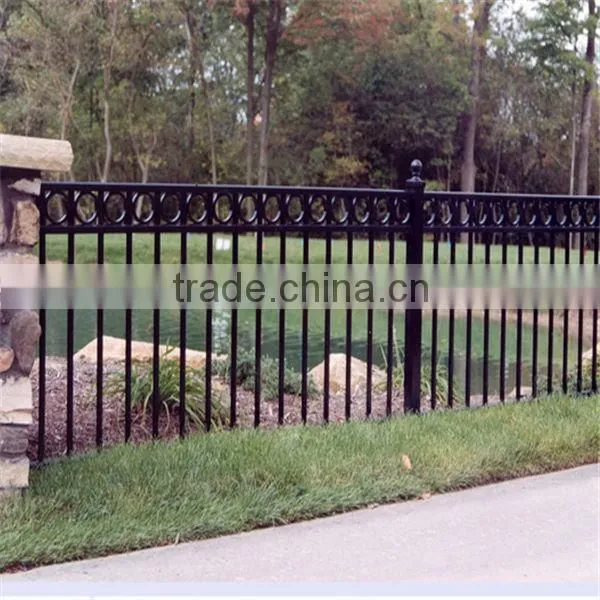 Used wrought iron wall fence for sale
