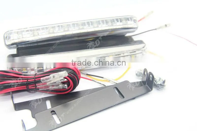 High power 8 leds daytime running light for porsche