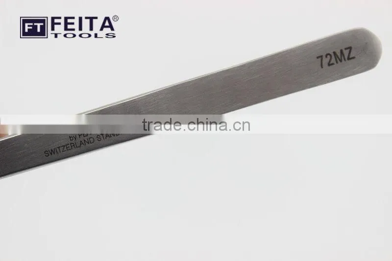 Precision Stainless Steel Tweezers/ Head-changed Resistant Tweezers Stainless Steel Ceramic Tweezers
