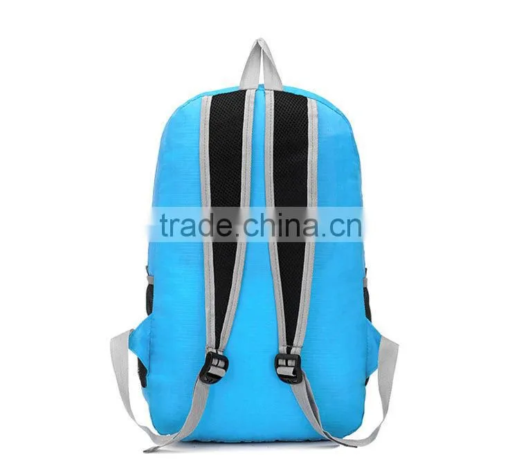 Cheap China Blue Foldable Hiking Bags Backpack BB008