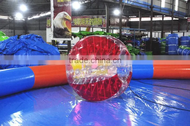 Barry 2016 hot sale PVC bumper bubble ball for soccer