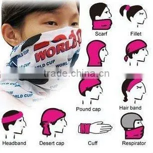 New fashion seamless multifunctional outdoor bandana