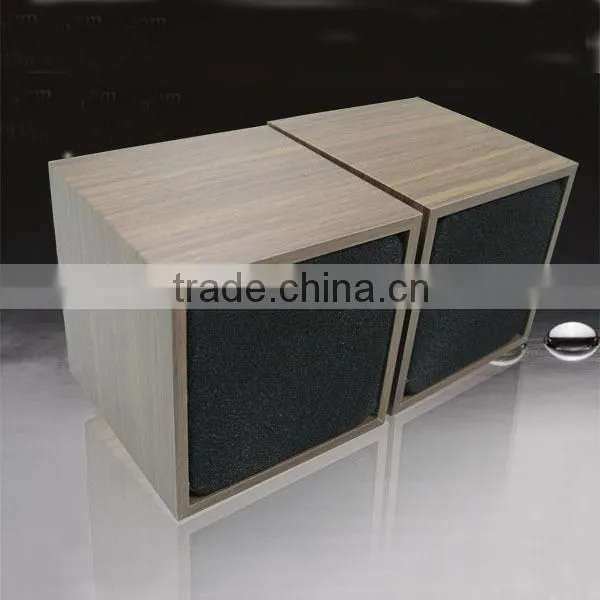 Wood small computer speaker 2.0 mini notebook media audio player