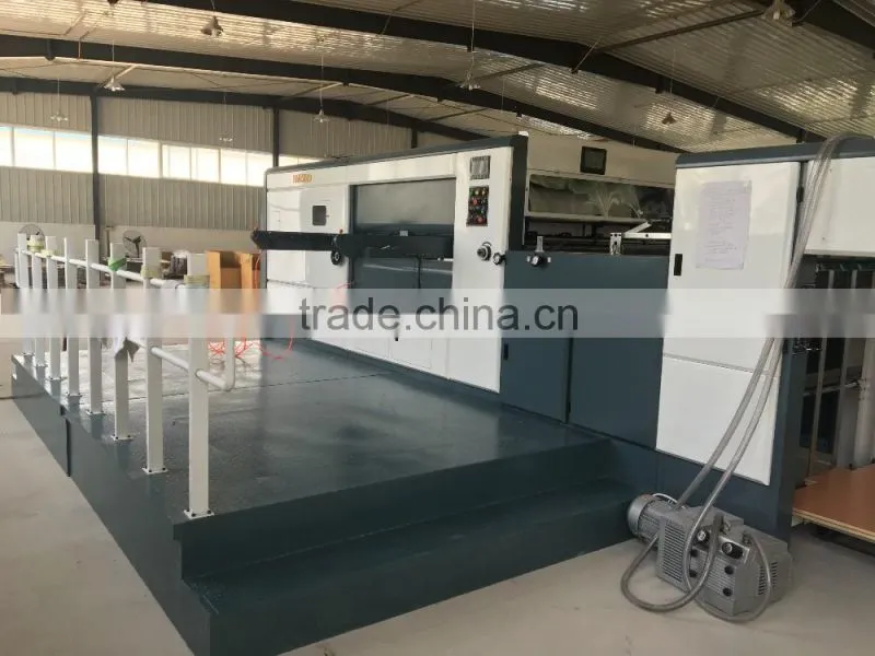 Automatic die cutting and creasing machine