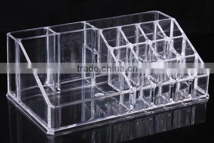 Hot sale acrylic jewelry & cosmetic storage display boxes