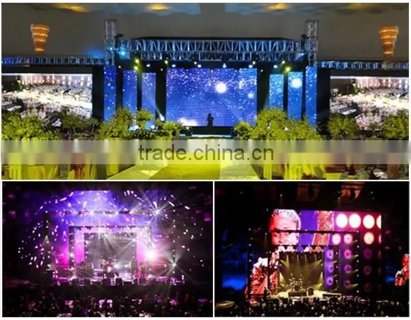 PH4 Indoor Rental LED Screen 768*768mm