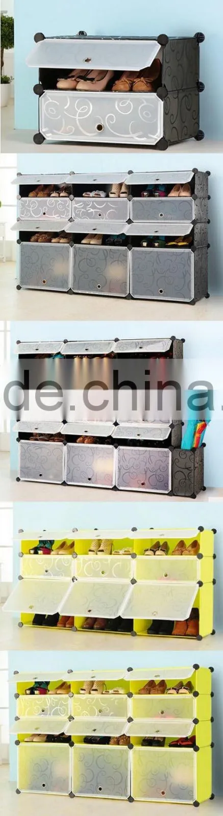New PP shoe Storage shelves organizer rack