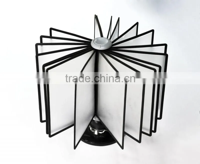 A4 Half Moon Handling Display Reference Rack 20 Pockets Display Reference Rack