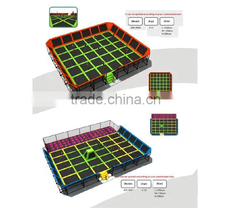 Best Design Cheap Professional Commercial Trampoline For Sale