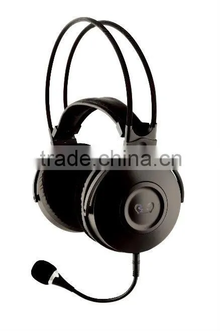 DVD metal headset real 5.1 channel surround sound headphone