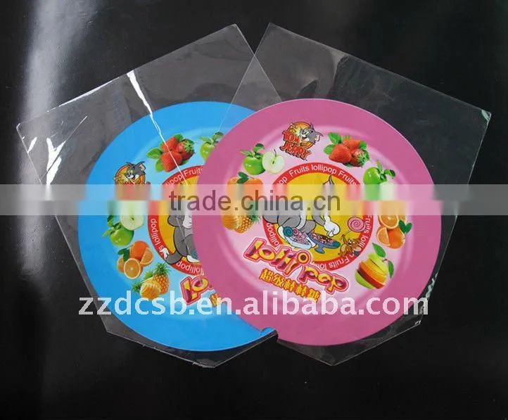 PET printed shrink label for bottles