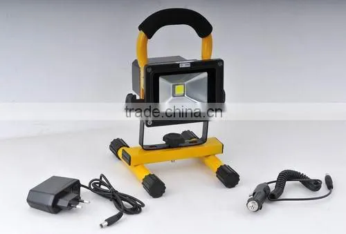 outdoor 10w rechargeable flood light