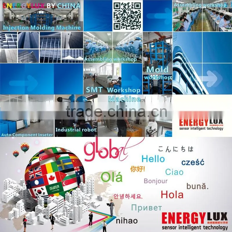 E-L40H Outdoor 20W 3HS Emergency Microwave Sensor Light