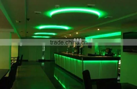 GREEN led strip for commecial lighting project