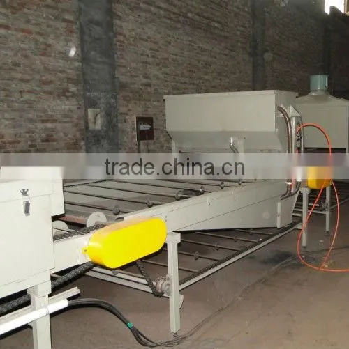 Simulation color stone-coated steel tile forming equipments