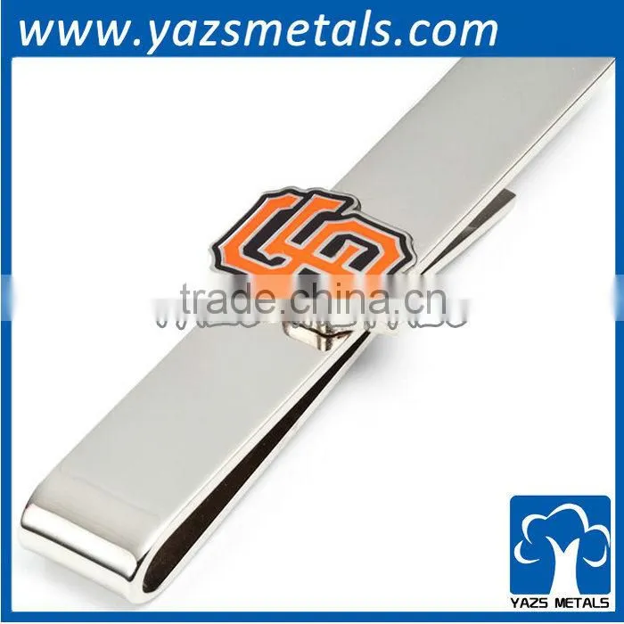 2015 custom design brass tie clip