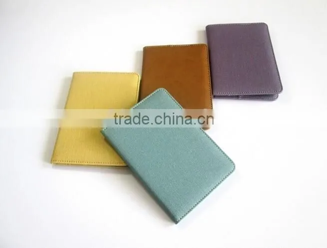 Fashion Leather Passport Holder PU Passport Wallet Leather Passport Case
