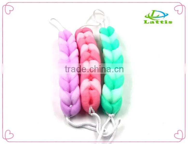 Multicolor Eva bath sponge of flower shape