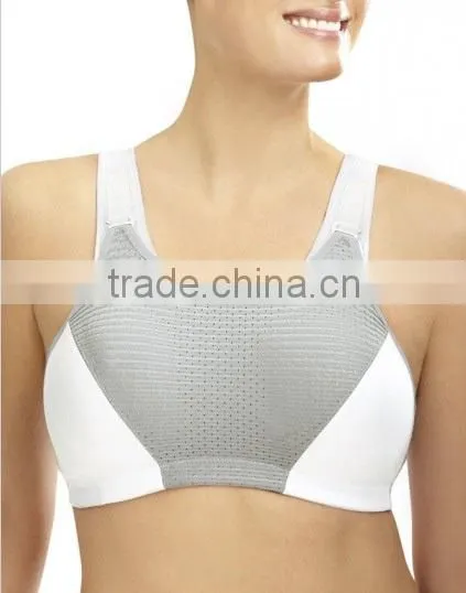 hot sell stylish quick dry microfiber ladies sport bra