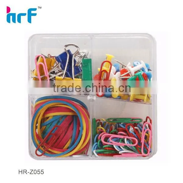 Office Binder Clip Set With Office Pins