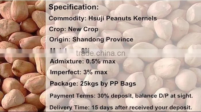 Colour Red Peanuts Kernels New Crop In Alibaba