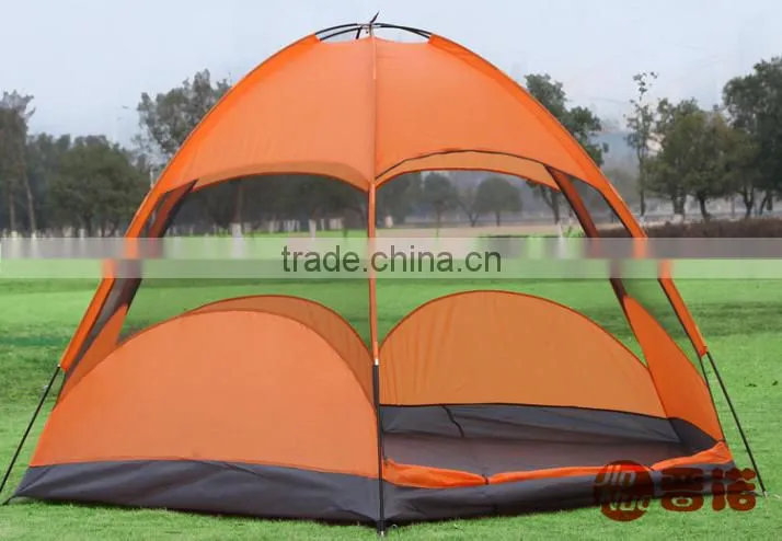 180T Silver Plaster Waterproof Flame Retardant Camping Tent
