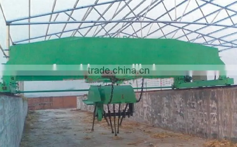 chicken / cow manure compost turning machine for sale