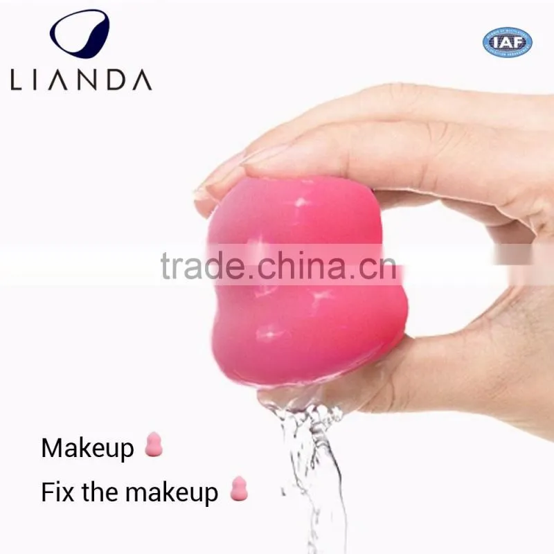 Certified skin-friendly custom size & color private label makeup sponge with fresh stock