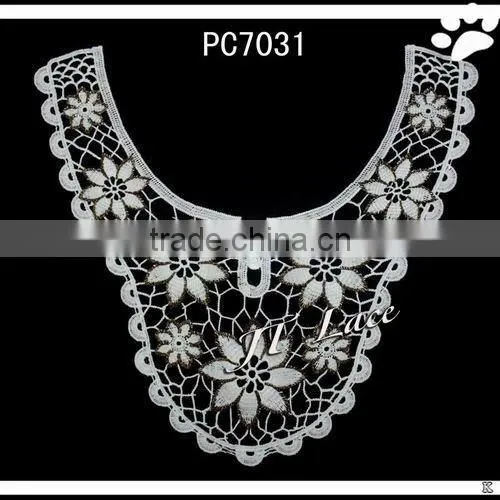 polyester pair collar lace for clothes(PC7023)