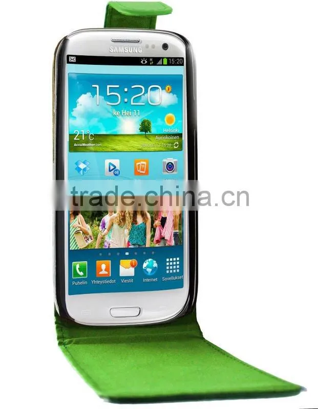 Leather Flip Case for Samsung Galaxy S3 i9300