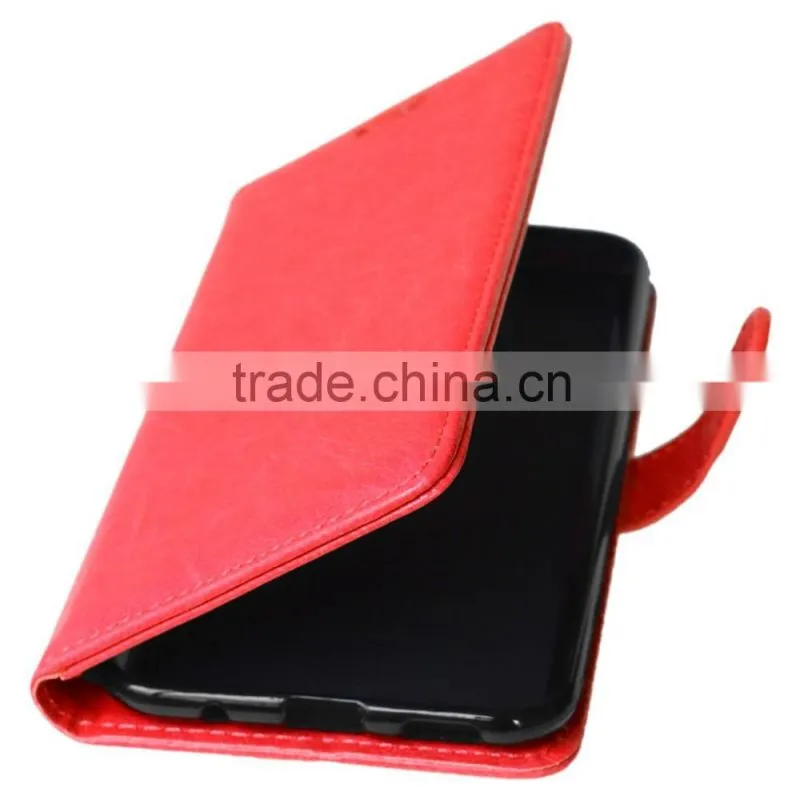 Mobile Phone PU Leather Flip Card-slot Case for Meizu MX5