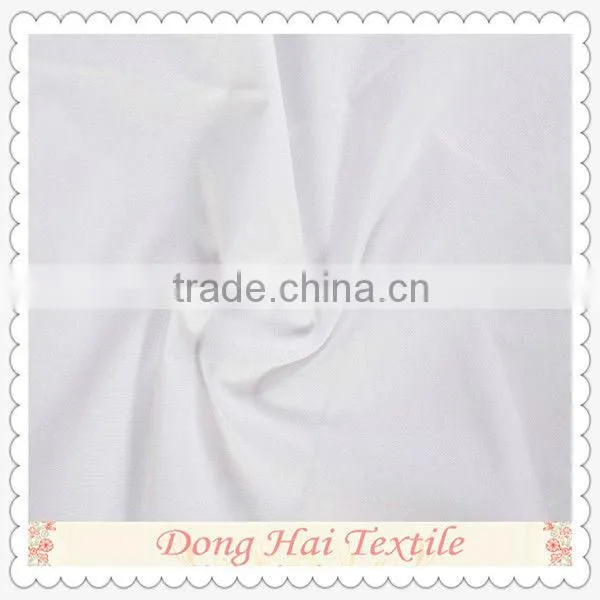2014 plain dyed cotton stretch poplin fabric